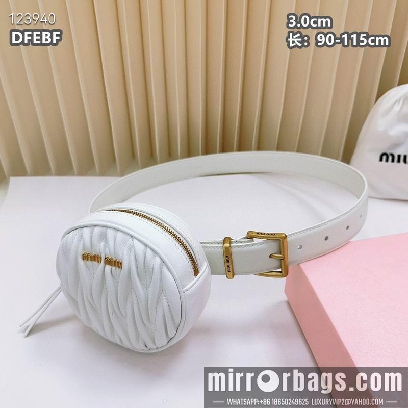 Replica Miumiu belt 30mmX90-115cm 8L02