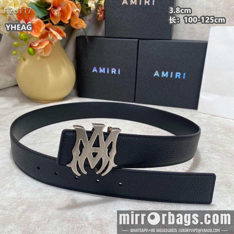 Replica Amiri belt 38mmX100-125cm 8L11
