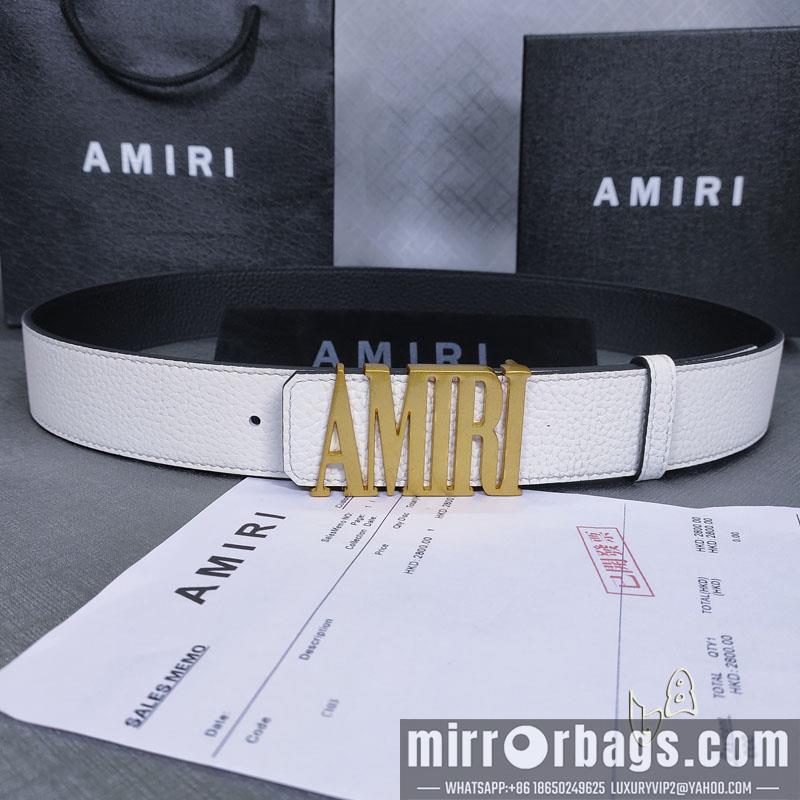 Replica Amiri belt 38mmX80-125cm lb061202