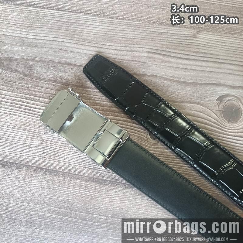 Replica Bercoc Cucinelli belt 34mmX100-125cm 8L04