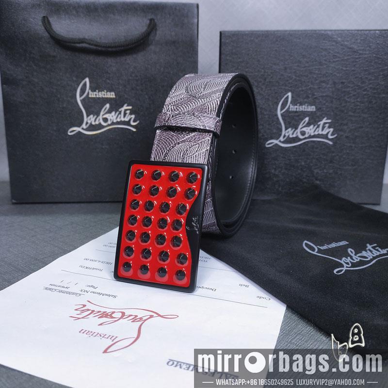 Replica Louboutin belt 38mm 80-125cm lb061201