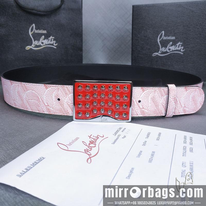 Replica Louboutin belt 38mm 80-125cm lb061201