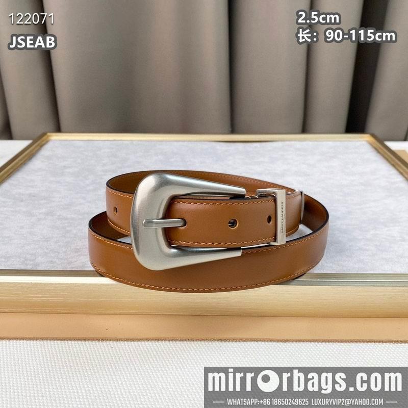 Replica YSL belt 25mmX90-115cm 8L01