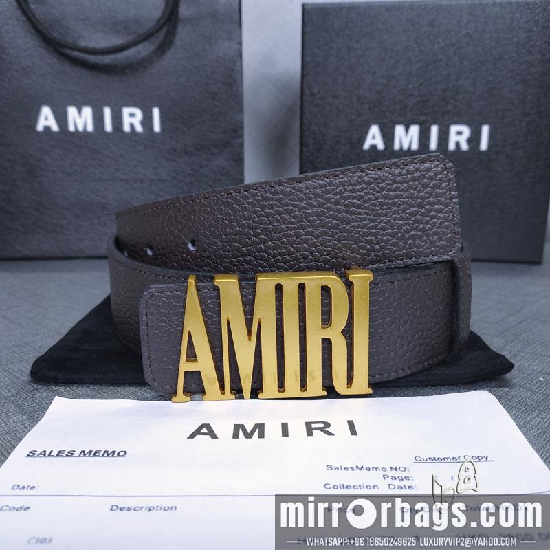 Replica Amiri belt 38mmX80-125cm lb061202