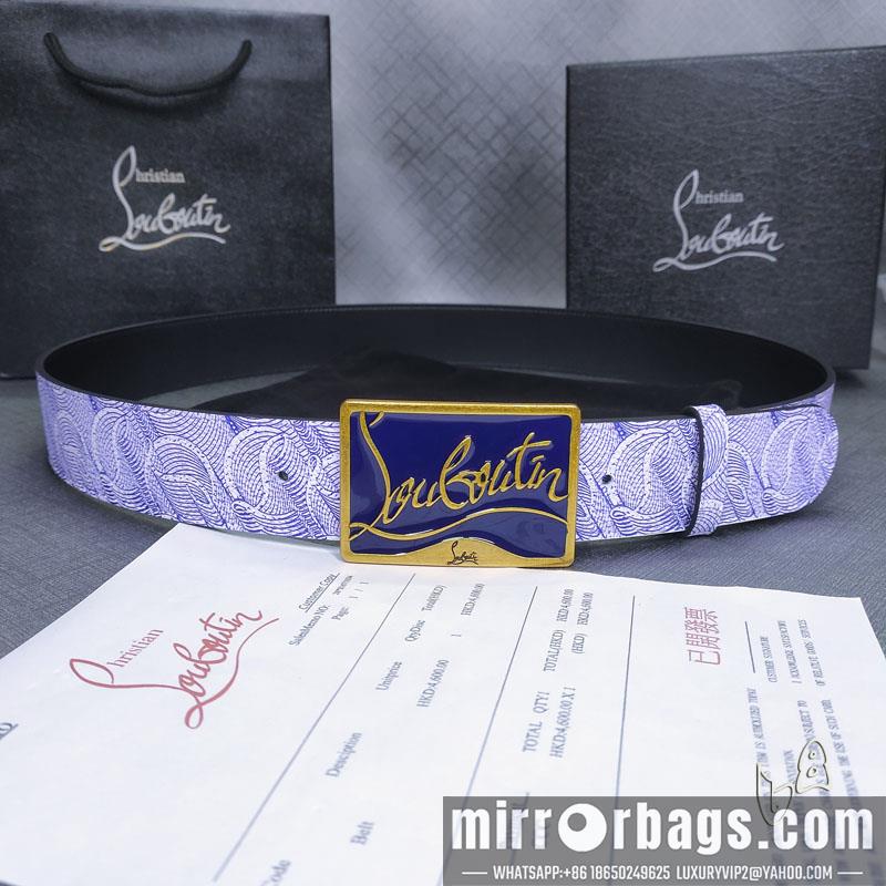 Replica Louboutin belt 38mm 80-125cm lb061202