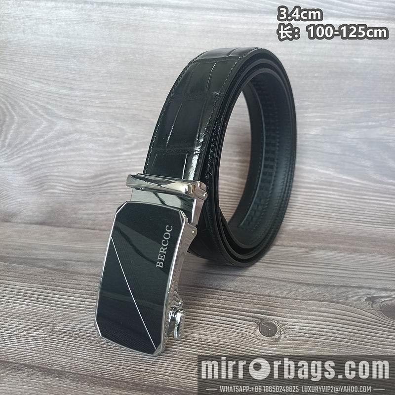 Replica Bercoc Cucinelli belt 34mmX100-125cm 8L04
