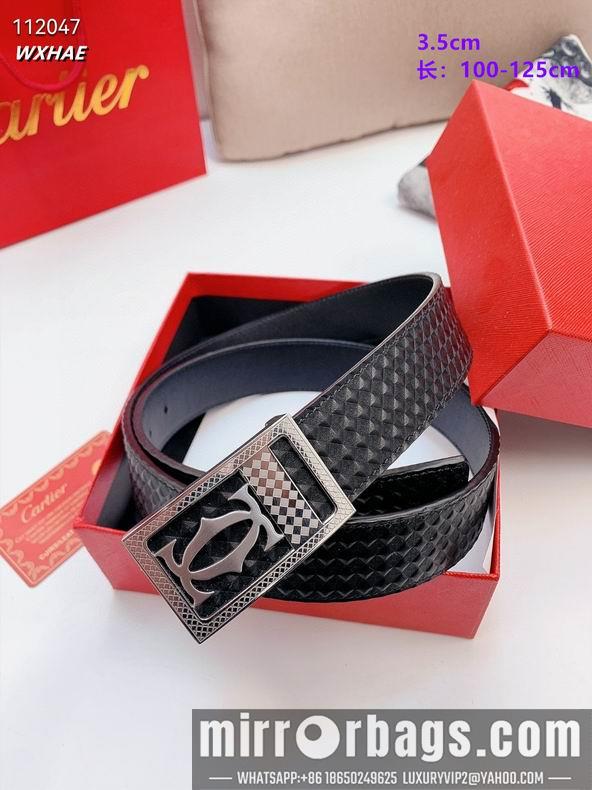 Replica Cartier belt 35mmX100-125cm 8L01