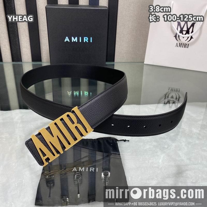 Replica Amiri belt 38mmX100-125cm 8L29