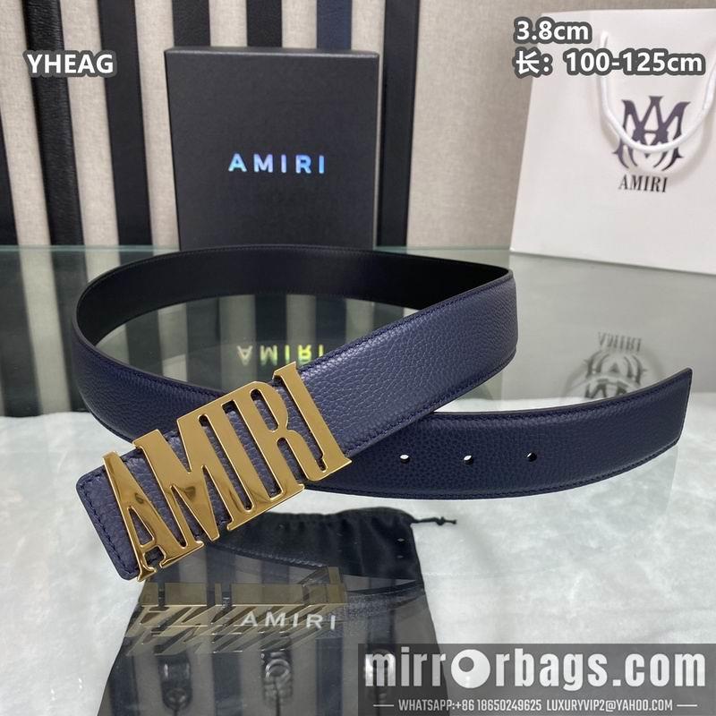 Replica Amiri belt 38mmX100-125cm 8L29