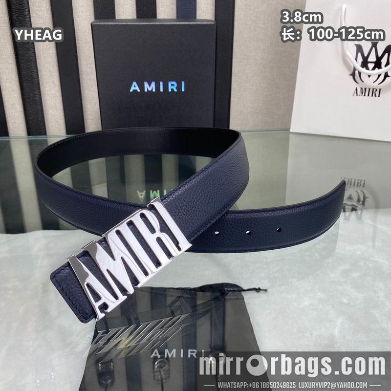 Replica Amiri belt 38mmX100-125cm 8L29