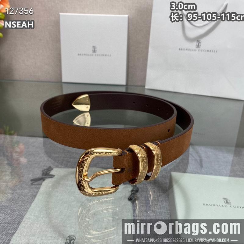 Replica Brunello Cucinelli belt 30mmX95-105-115cm 8L01