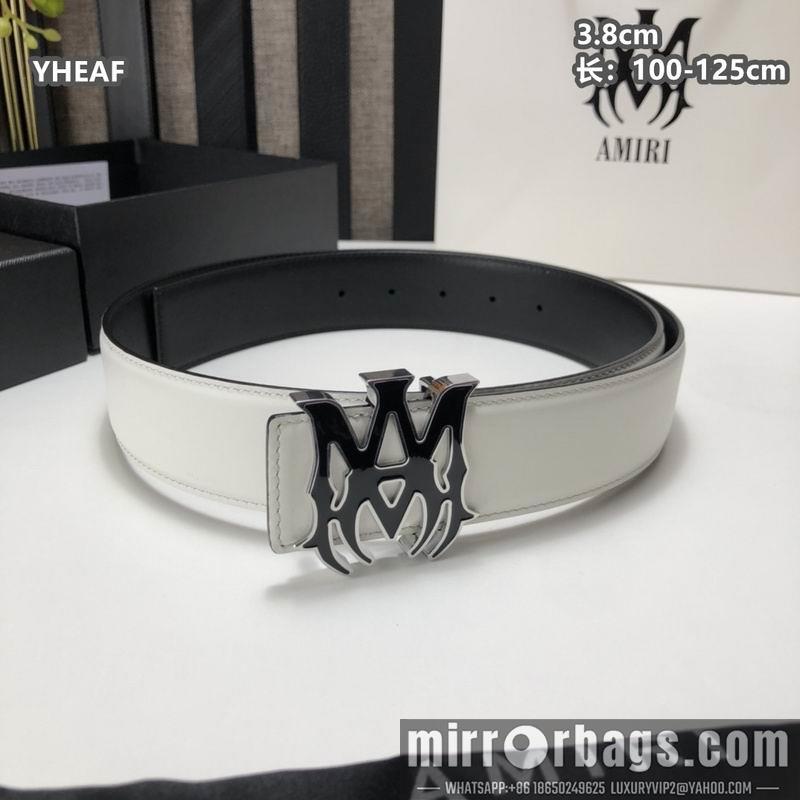 Replica Amiri belt 38mmX100-125cm 8L34