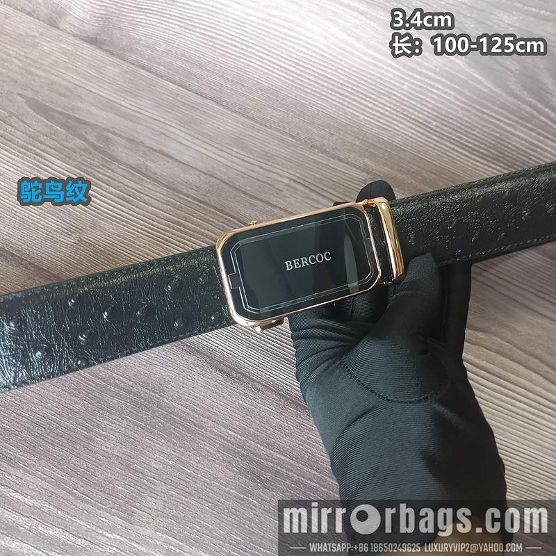 Replica Bercoc Cucinelli belt 34mmX100-125cm 8L03