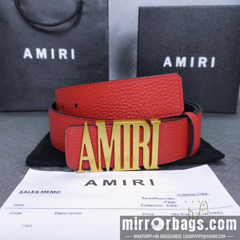 Replica Amiri belt 38mmX80-125cm lb061202