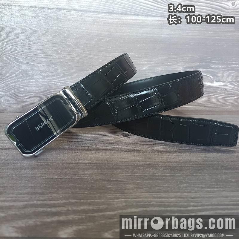 Replica Bercoc Cucinelli belt 34mmX100-125cm 8L04