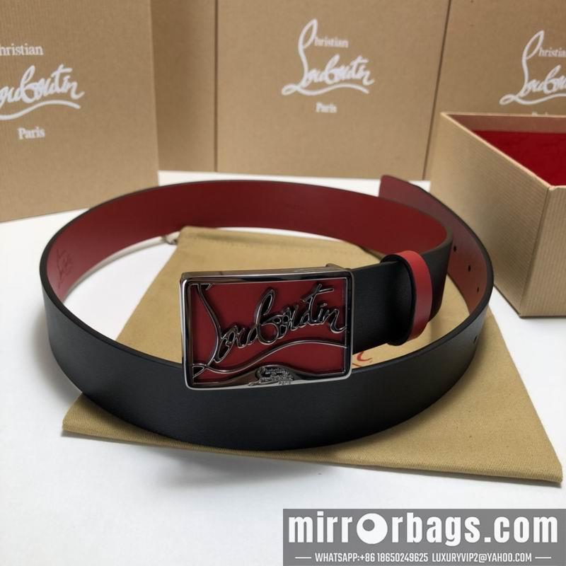 Replica Christian Louboutin belt 35mmX95-125cm 7D02