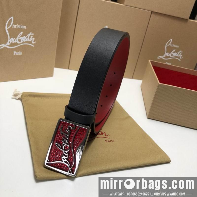Replica Christian Louboutin belt 35mmX95-125cm 7D02