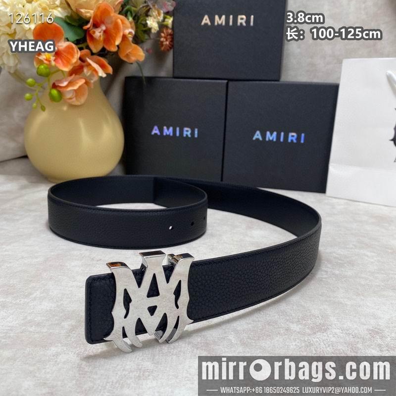 Replica Amiri belt 38mmX100-125cm 8L10