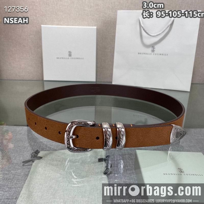 Replica Brunello Cucinelli belt 30mmX95-105-115cm 8L01