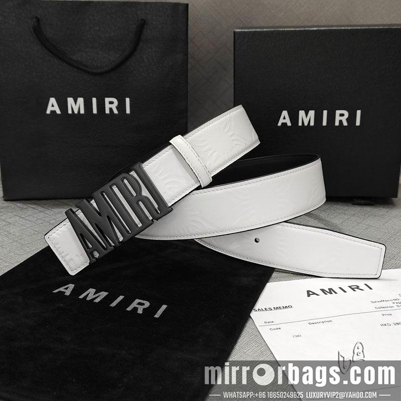 Replica Amiri belt 38mmX90-125cm lb05
