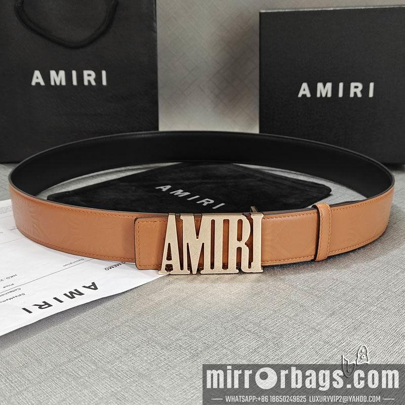 Replica Amiri belt 38mmX90-125cm lb05