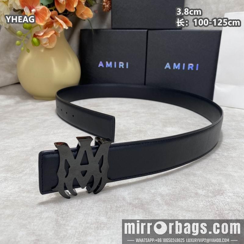 Replica Amiri belt 38mmX100-125cm 8L31