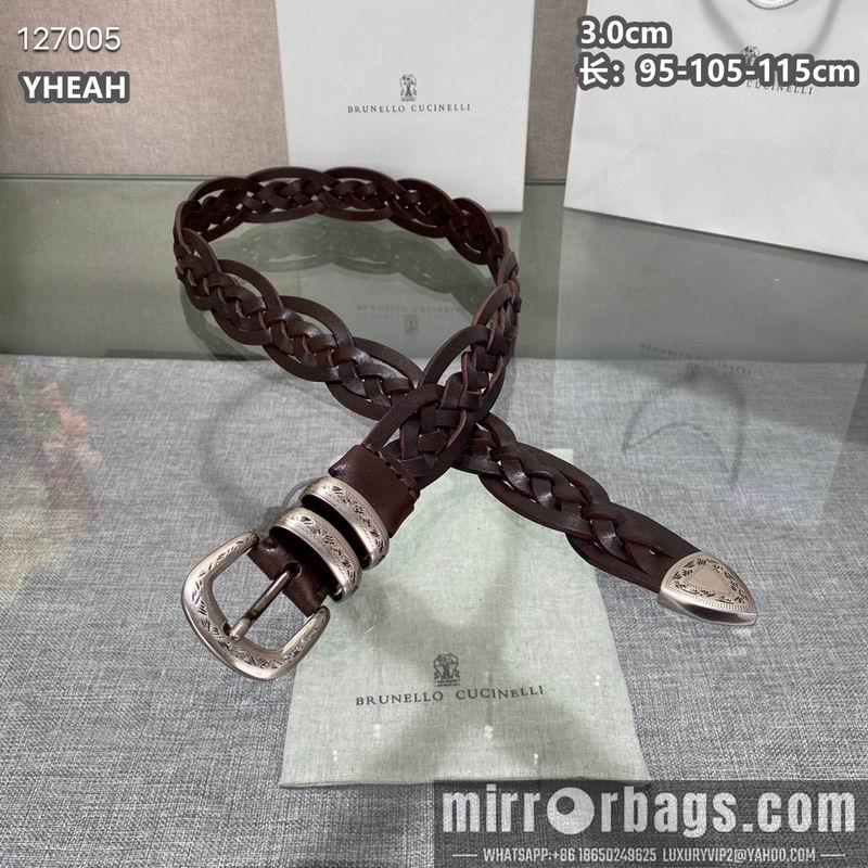 Replica Brunello Cucinelli belt 30mmX95-105-115cm 8L02