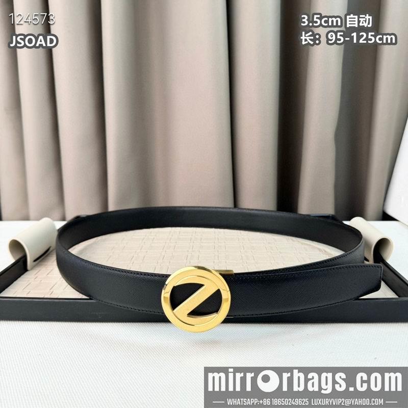 Replica Zegna belt 35mmX95-125cm 8L02
