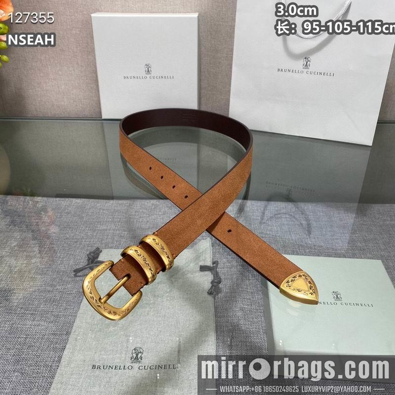 Replica Brunello Cucinelli belt 30mmX95-105-115cm 8L01