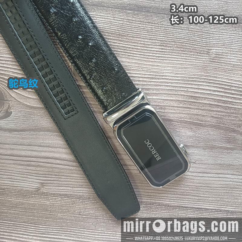 Replica Bercoc Cucinelli belt 34mmX100-125cm 8L03