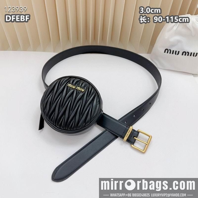Replica Miumiu belt 30mmX90-115cm 8L02