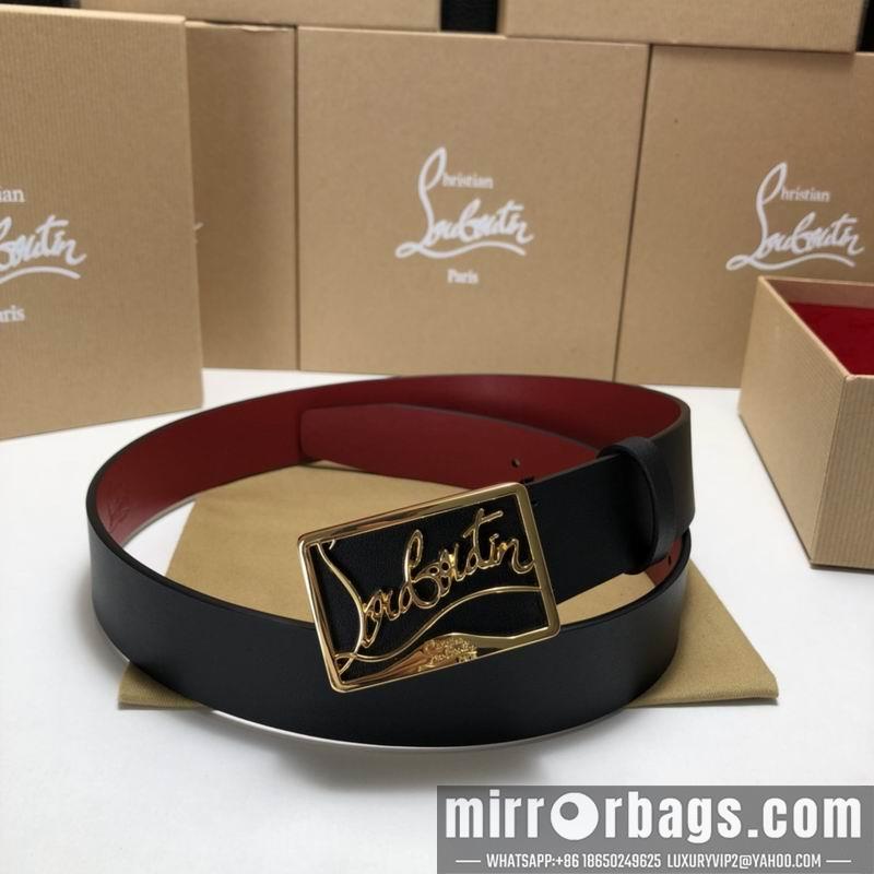 Replica Christian Louboutin belt 35mmX95-125cm 7D02