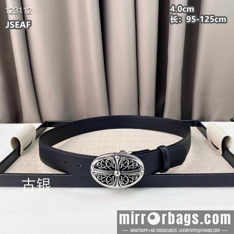 Replica Chrome Hearts belt 40mmX95-125cm 8L01