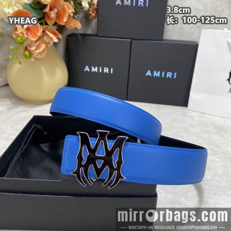 Replica Amiri belt 38mmX100-125cm 8L25