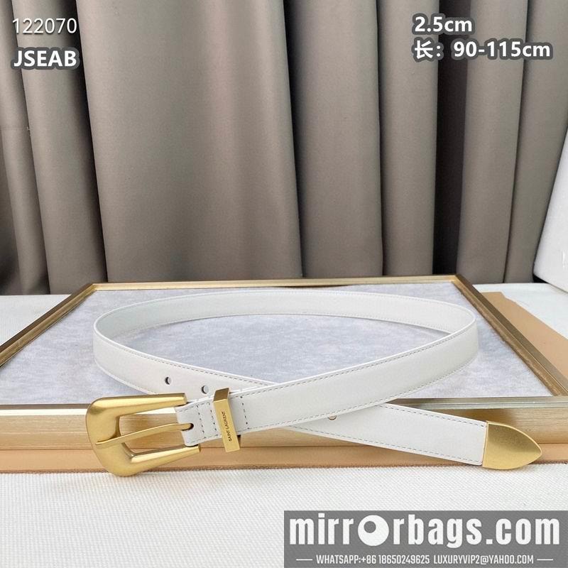 Replica YSL belt 25mmX90-115cm 8L01