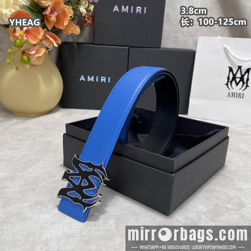 Replica Amiri belt 38mmX100-125cm 8L25