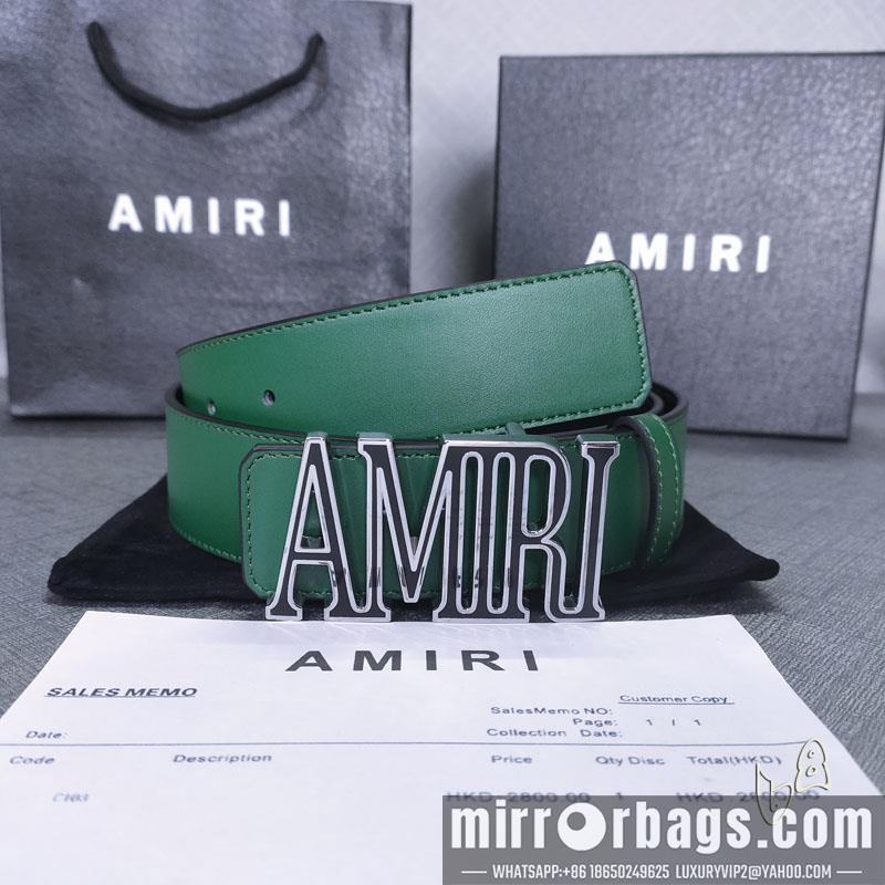 Replica Amiri belt 38mmX80-125cm lb052001