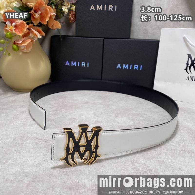 Replica Amiri belt 38mmX100-125cm 8L38