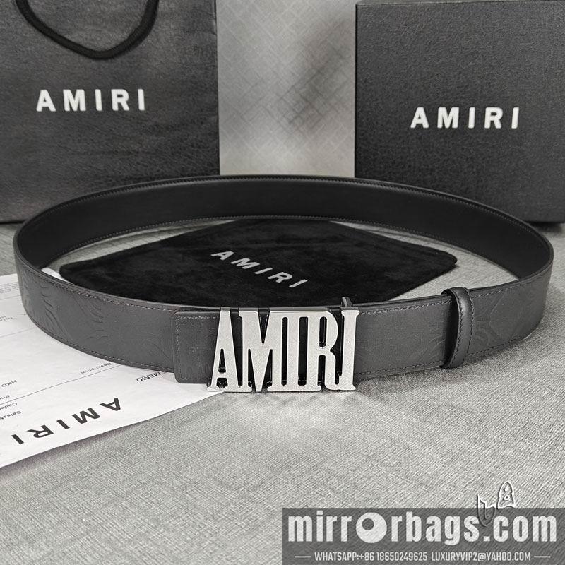 Replica Amiri belt 38mmX90-125cm lb05
