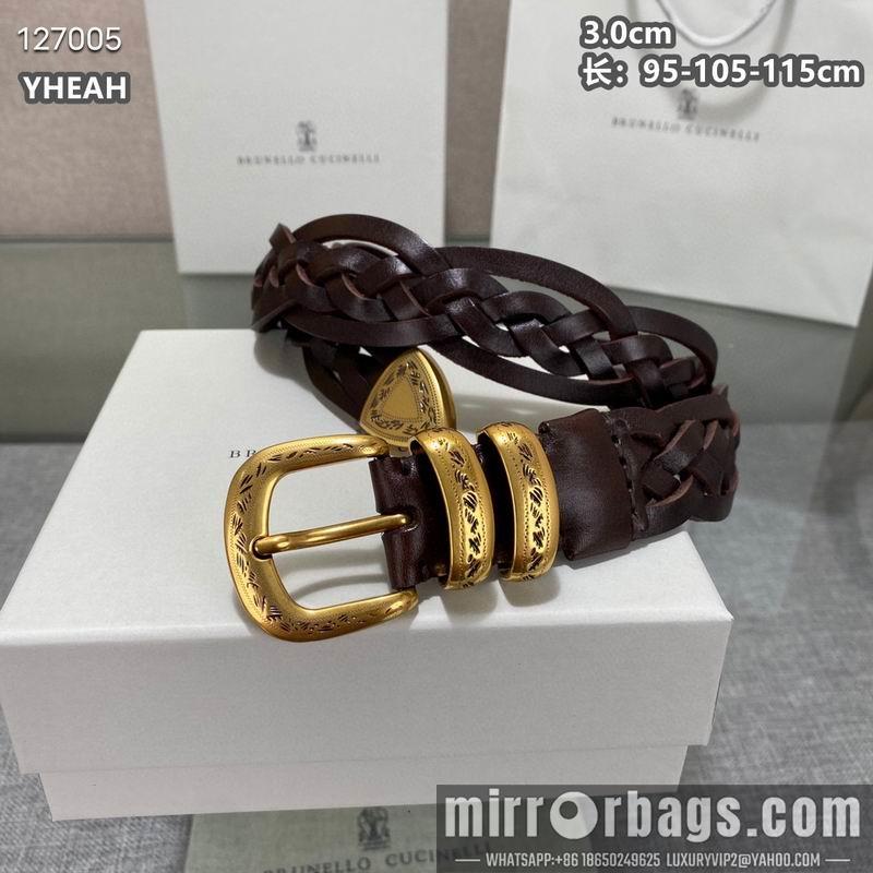 Replica Brunello Cucinelli belt 30mmX95-105-115cm 8L02