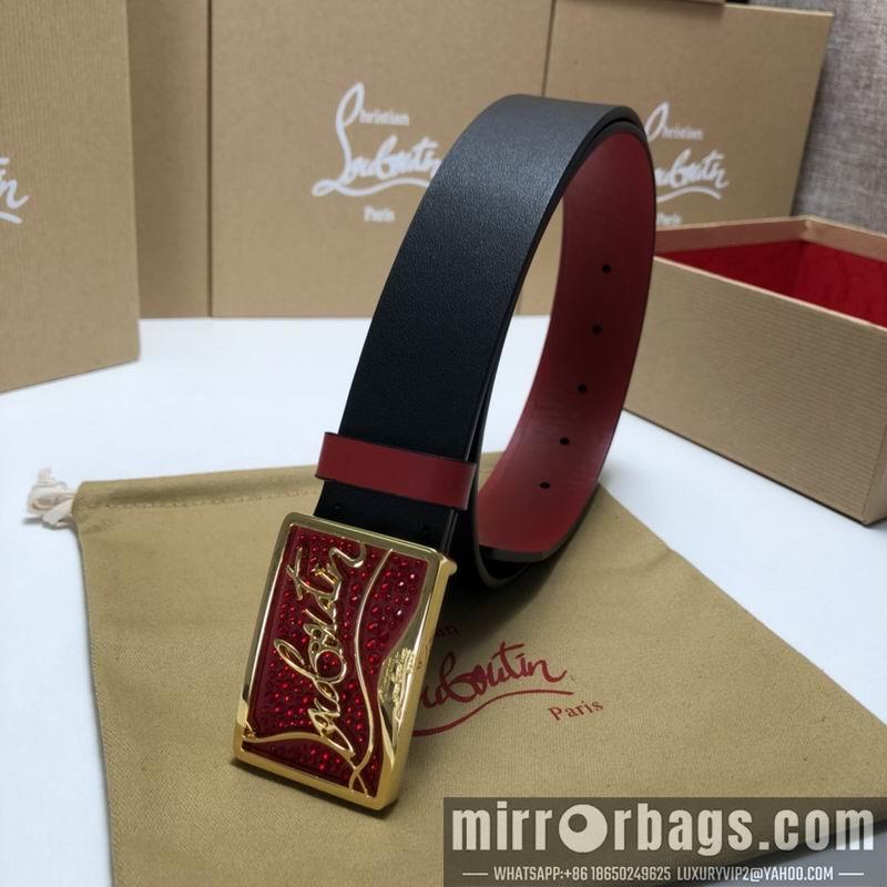 Replica Christian Louboutin belt 35mmX95-125cm 7D02