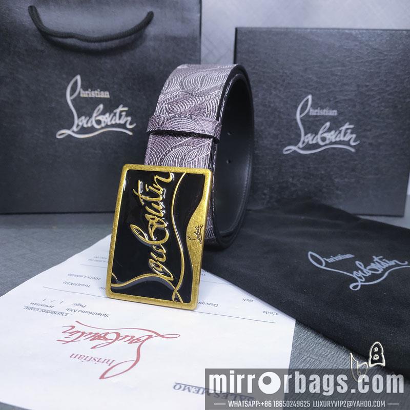 Replica Louboutin belt 38mm 80-125cm lb061202