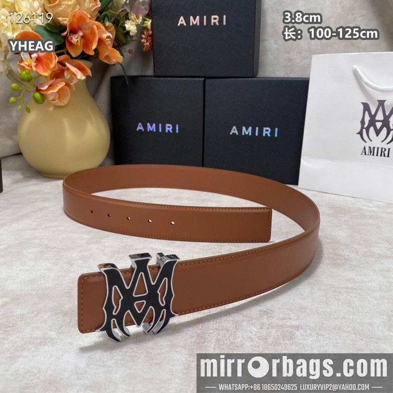 Replica Amiri belt 38mmX100-125cm 8L13