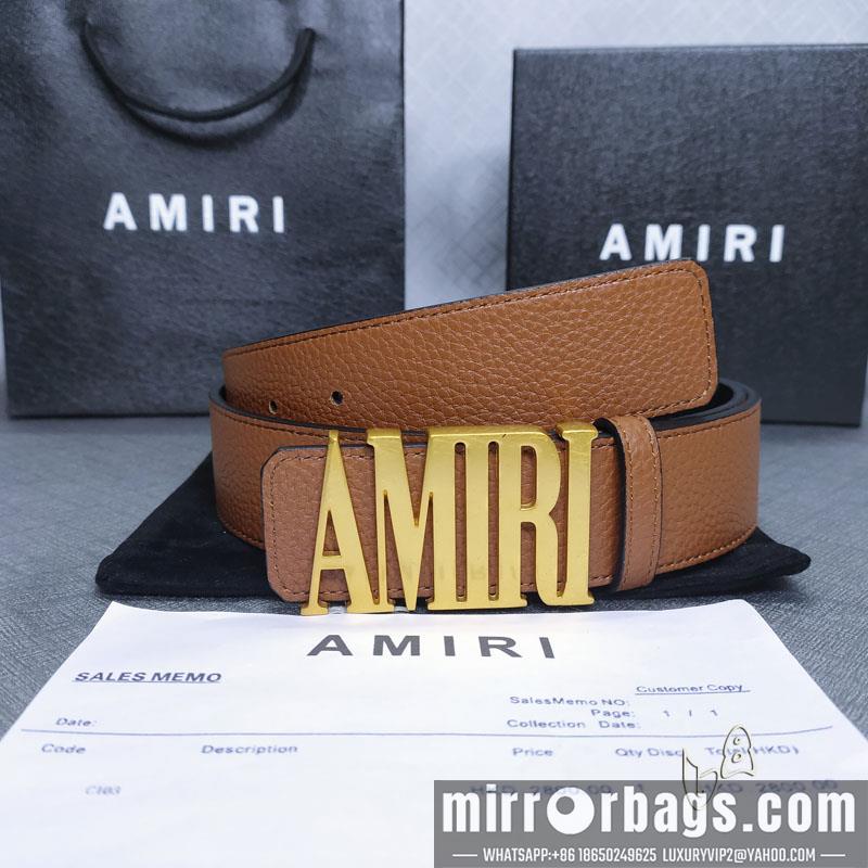 Replica Amiri belt 38mmX80-125cm lb061202