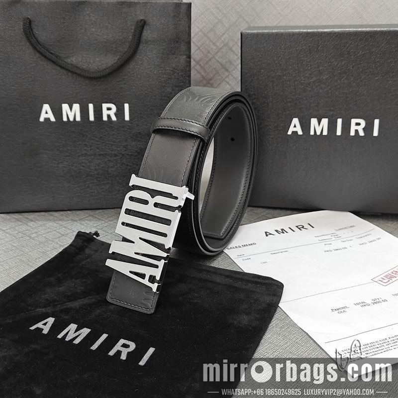 Replica Amiri belt 38mmX90-125cm lb05