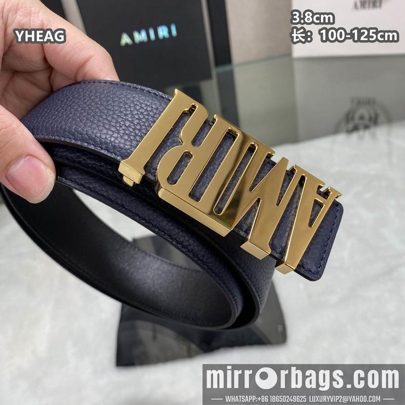 Replica Amiri belt 38mmX100-125cm 8L29