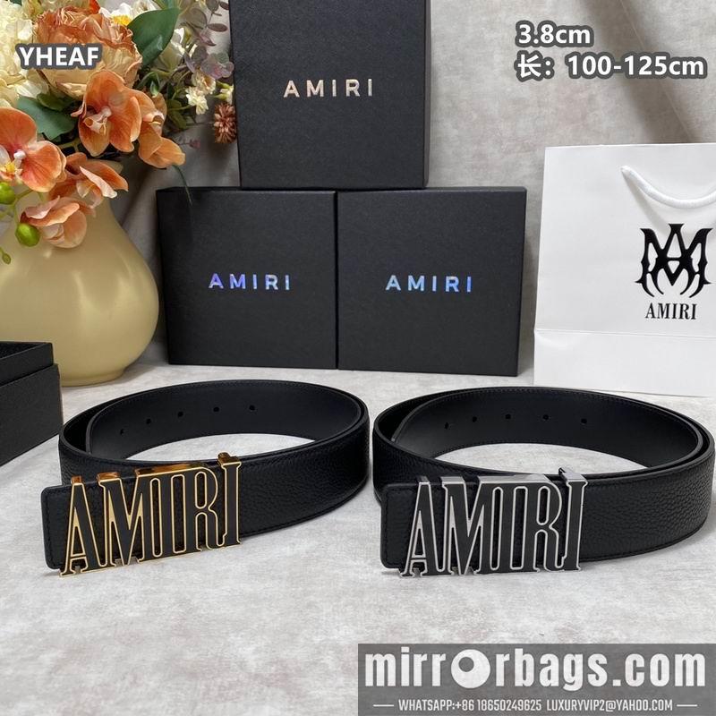 Replica Amiri belt 38mmX100-125cm 8L37