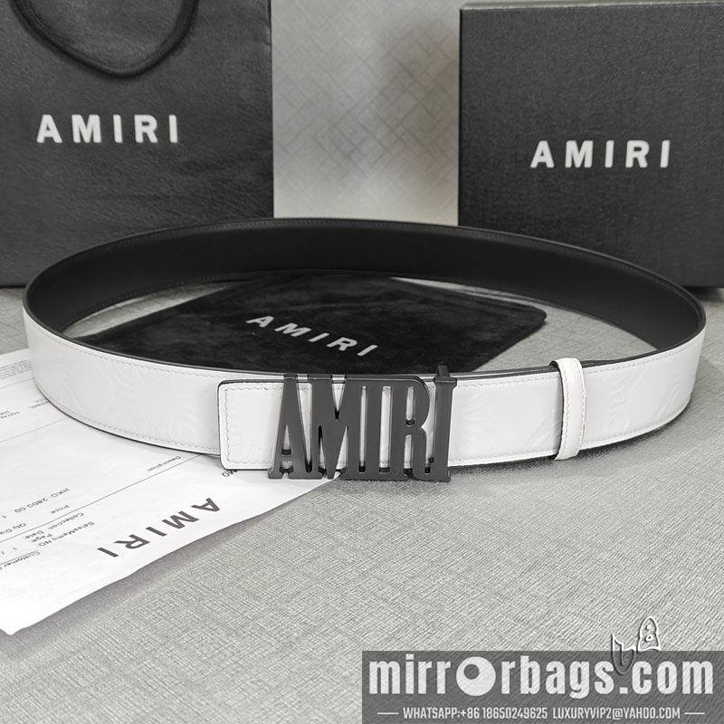 Replica Amiri belt 38mmX90-125cm lb05
