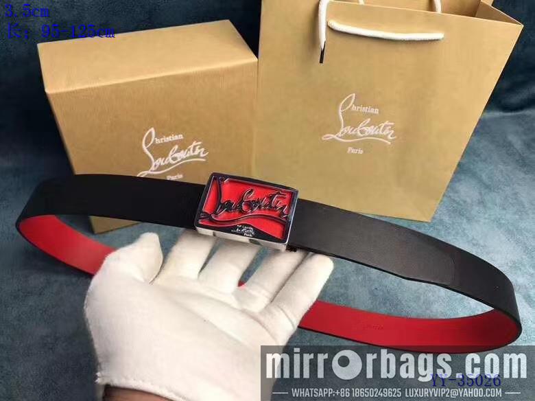 Replica Christian Louboutin Belt 35MM 0121