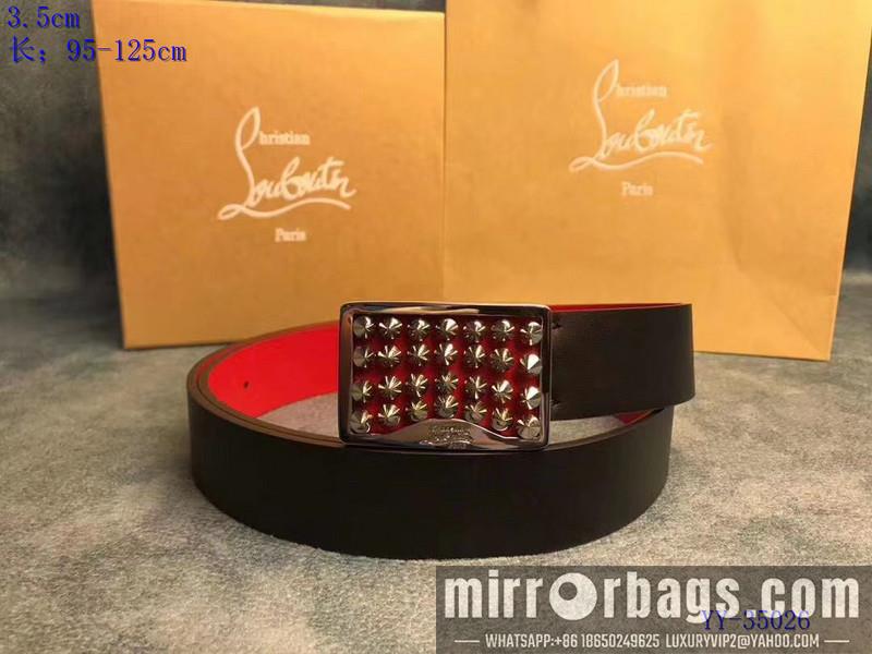 Replica Christian Louboutin Belt 35MM 0121